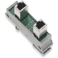 Wago Übergabemodul;RJ-45;mit Leistungskontakten cross-over 289-177