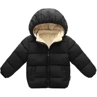 Merkloos Solidchoice – Winterjacke für Kinder mit abnehmbarer Kapuze