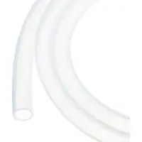 Merkloos Inovra Silikonschlauch, 5 Meter - Flexibler Schlauch - Transparent - Innendurchmesser 10 mm - Außendurchmesser 13 mm - Für Bewässerung/Brauen - Ablassschlauch