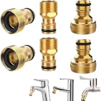 Merkloos Solidchoice – 6 Stück universelle Adapter für Gartenschläuche