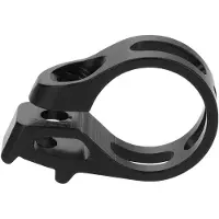 Markenlos Derailleurklemme 22,2mm Aluminium Mountainbike Schalthebel, schwarz