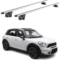 Aurilis Dachträger für Mini Countryman R60 F60 2010-2023 100kg Alu Silber 2tlg ABE