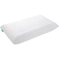 Unyqoos Verstellbares Kopfkissen 70 x 40 x 12 cm – UTTU DYNAMIC FOAM, druckentlastend & nackenstützend, Höhe 12/9 cm, Bezug 60% Polyester/40% Bambus, abnehmbar & waschbar