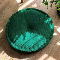 Unyqoos Sitzkissen 40 x 40 x 10 cm – dickes, weiches Stuhlkissen mit Tragegriff, atmungsaktiver Bezug, waschbar, PP-Baumwollfüllung, für Stuhl & Boden