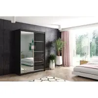 ALTDECOR Schwebetürenschrank mit Spiegel VIVONA-2 - 160x216