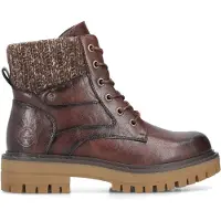 Rieker Damen-Schnürstiefelette Braun, Farbe:braun, EU Größe:39