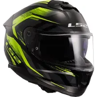 LS2 LS2FF808STREAMIIFURYSchwarzH-VGelb06Integralhelm Größe 2XL