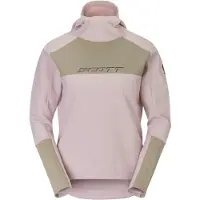 SCOTT Hoodie W's Vertic Pro Warm wax pink/portobello beige (8406) XL