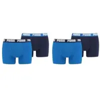 Puma Herren Boxershorts 4er Pack True Blue 2.0 - XXL