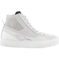 Alpinestars Stella Stated Podium Motorrad-Sneaker Damen Nubuk weiß, 7