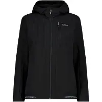 CMP - Women's Jacket Fix Hood 36M1116 - Softshelljacke Gr 42 schwarz