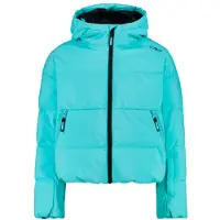 CMP - Girl's Jacket Fix Hood 36W0705 - Kunstfaserjacke Gr 104 türkis