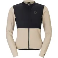SCOTT Jersey W's Endurance Warm LS portobello beige/black (8391) S