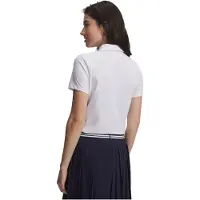 Under Armour Golf Armourdry Ss Kurzarm-poloshirt Für Damen Weiß XS Frau Weiß XS