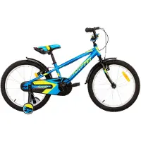 Sprint Kinderfahrrad CASPER 18" 1 SP, Sohn mit Grün und Schwarz, HARDTAIL