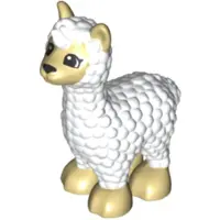 LEGO Weiß Duplo Alpaca / Llama (bb1285pb01) – neu