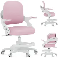 Adler Ergonomischer Drehstuhl für Kinder Junior 4.3 Pink