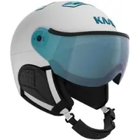 Kask Chrome Visor white/sky silver mirror photochromic (473) mit Vibes XXL