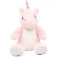 Mumbles - "Printme" Einhorn Plüsch-Spielzeug LT4526 (32 cm) (Pink)