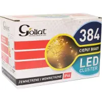 Goliat 384 LED-Raupen-Weihnachtsbaumlichter in Warmweiß