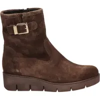 Gabor Damen Stiefeletten 8005 braun Velourleder Keilabsatz ca. 3cm Schafthöhe ca. 16cm