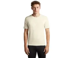 Icebreaker - 200 Oasis S/S Crewe - Merinounterwäsche Gr XXL beige/weiß