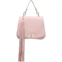 Kassandra Handtasche Damen Serenata Elite Polyester mit abnehmbarem Schultergurt Beige UNICA 26x21x4 cm BEIGE