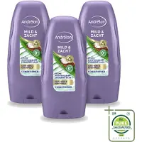 Unilever 3 x Andrélon Mild & Zacht Conditioner - 250 ml - Großpackung - 3 Stücke