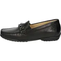 Sioux Cortizia-727-H Slipper in Übergrößen Schwarz67745 große Damenschuhe