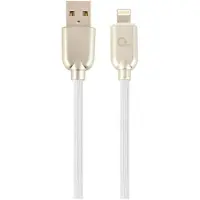 Cablexpert CC-USB2R-AMLM-1M-W, 1 m, Lightning, USB A, Stecker, Stecker, Weiß