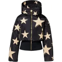 Goldbergh Shinnen Damen Bomber Skijacke mit Kapuze schwarz 36