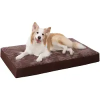 Merkloos Solidchoice – Orthopädisches Hundebett in XXL-Größe mit abnehmbarem Bezug