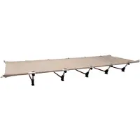 Merkloos Solidchoice – Klappbares Campingbett aus Aluminium mit Tragetasche