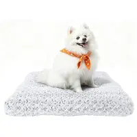 Merkloos Elzusha – Orthopädisches Hundebett für große Hunde, waschbar, 59 x 46 x 7 cm