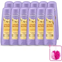 Unilever 12 x Andrélon Stralend Blond Conditioner - 200 ml - Sparpackung - 12 Stücke