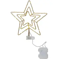 Star Trading LED-Tannenbaumspitze TOPSY für außen