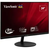 Viewsonic VA VA24E2-H, 60,5 cm (23.8"), 1920 x 1080 Pixel, Full HD, LED, 1 ms, Schwarz