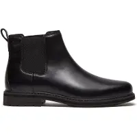 Timberland Herren Stormbucks Mid Chelsea Boot Black Full Grain-Schuhgröße 44