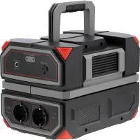 YATO Powerstation, Stromspeicher, Energiespeicher 600W, 504Wh, 230V USB-C
