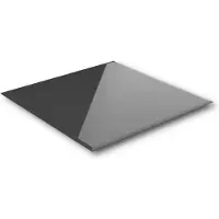 Merkloos Omgoods – Glasplatte für Heizung und Tisch, 60x60 cm, Sicherheitsglas