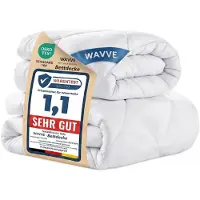 OEM 2-in-1 Bettdecke 240x260 cm, 2-teilig, Mikrofaser, Weiß