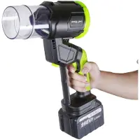 StarTech.com Elektrischer Turbogebläse - 35000 U/min - Bürstenloser Motor - 2-in-1 - Handgebläse für Laub und Schnee - Für Makita 18 V - 2 Akkus, nicht enthalten