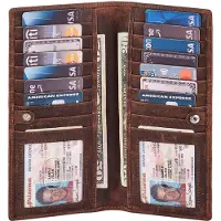 Merkloos Wise Owl – Langes, schlankes und stilvolles Portemonnaie (Bifold-Design)
