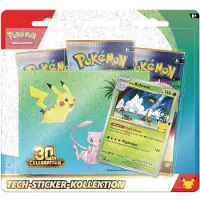 AMIGO Spiel + Freizeit GmbH Kokowei | 3 Booster-Packs | Pokemon Tech-Sticker-Kollektion deutsch
