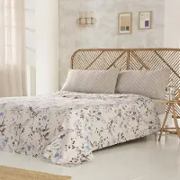 OEM Bettwäsche-Set 4-tlg. 180x190/200 cm Baumwollsatin beige