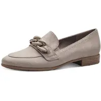 Jana Damen Slipper mit Blockabsatz Vegan