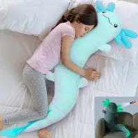 Merkloos Omgoods – XXL Axolotl Kuscheltier, 122 cm, das perfekte Geschenk für Kinder