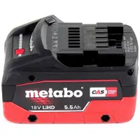 Metabo LB 18 LTX BL Akku Laubbläser 18 V Brushless + 1x Akku 5,5 Ah - ohne Ladegerät