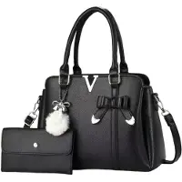Merkloos Solidchoice – Vegane Damenhandtasche mit Tragegriff und 3 Fächern