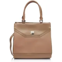 Merkloos Solidchoice – Elegante Handtasche mit viel Platz und Stil